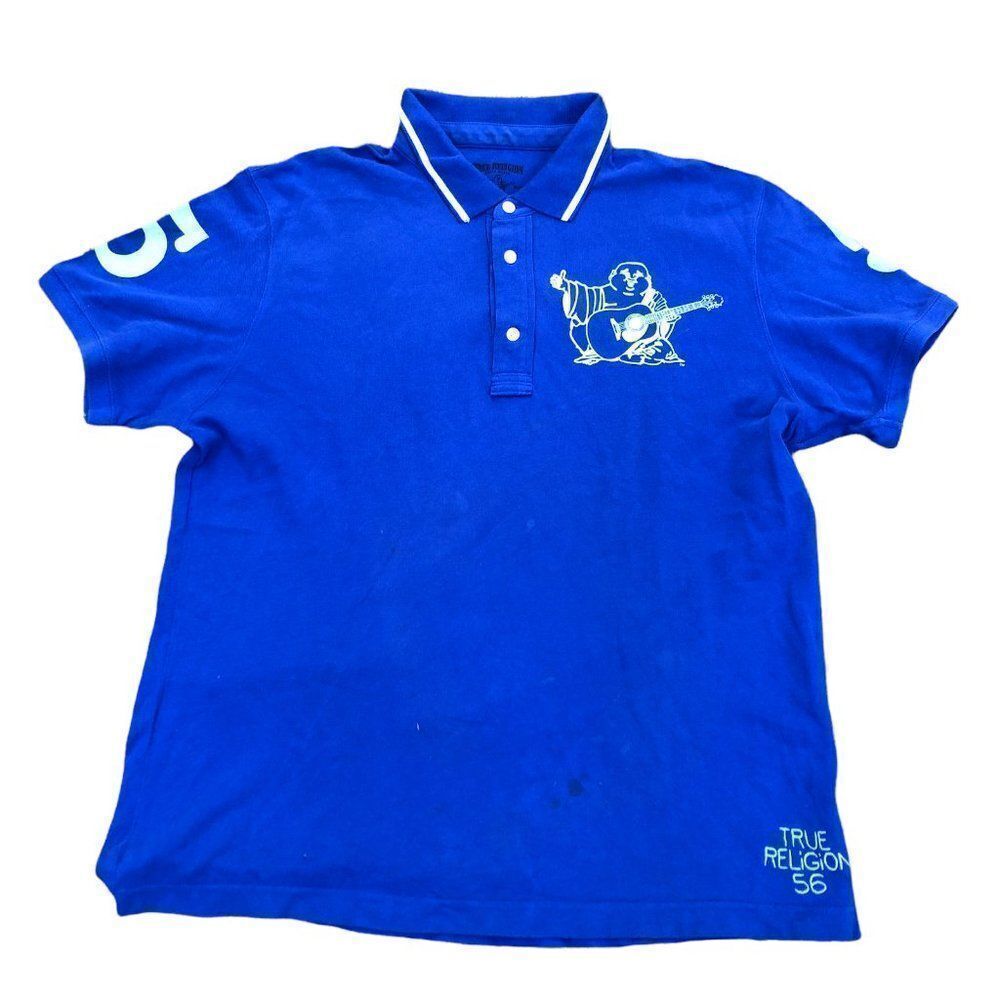 True Religion T Shirt XXXL Blue